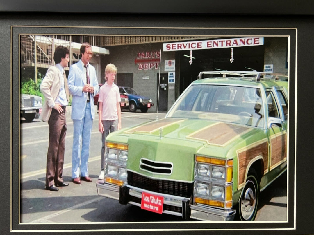 Vacation Chevy Chase Beverly D'Angelo Signed Car License Plate Framed BAS Photo