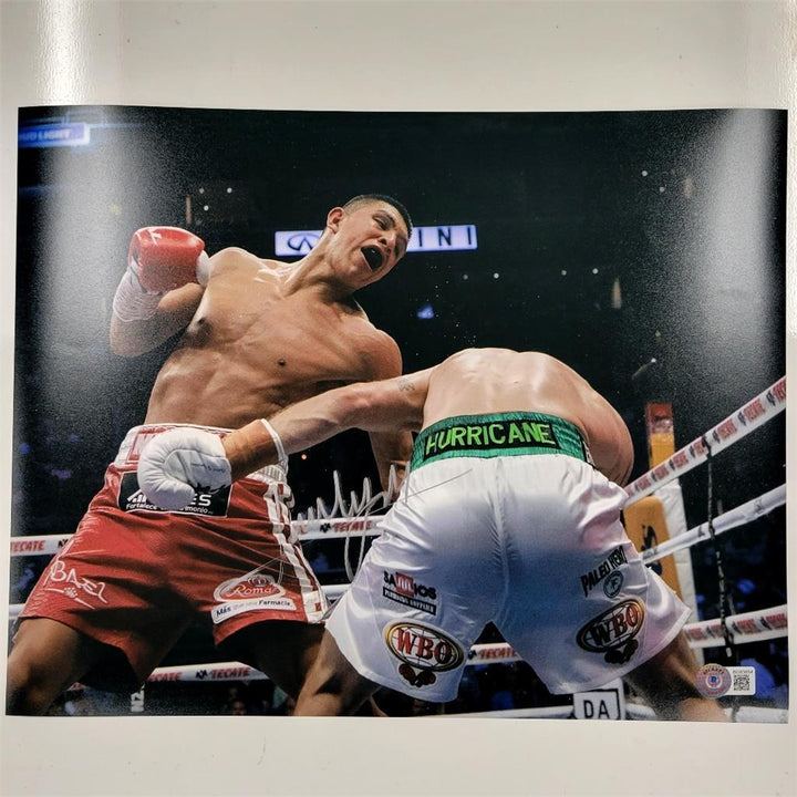 Jaime Munguia signed 11x14 photo boxing autograph ~ Beckett BAS Holo