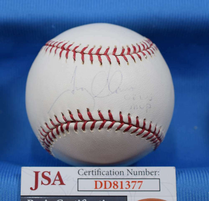 Troy Glaus 02 Ws Mvp Jsa Coa Autograph Major League Oml Hand Signed Baseball