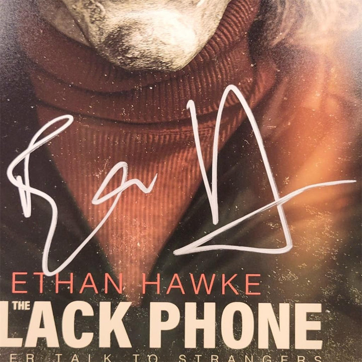 Ethan Hawke signed The Black Phone 12x18 photo poster autograph (D) Beckett BAS
