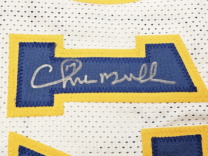 Warriors Chris Mullin, Tim Hardaway Mitch Richmond Auto White Jersey Run TMC BAS