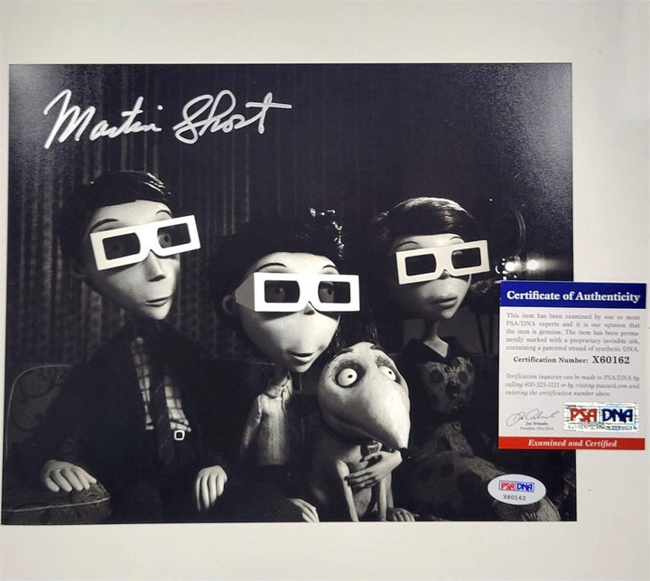 Martin Short signed Frankenweenie Robert 8x10 photo autograph ~ PSA/DNA COA