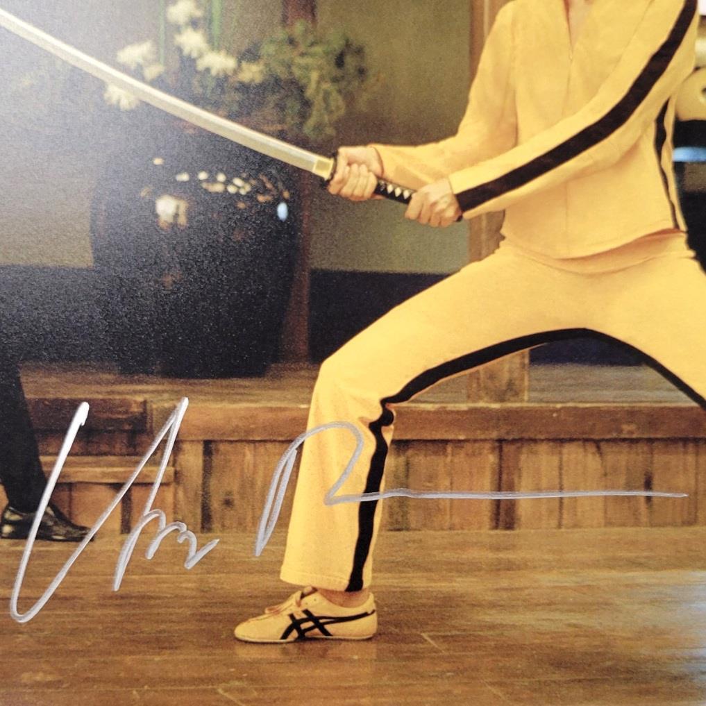 Uma Thurman signed Kill Bill 11x14 photo autograph ~ Beckett BAS