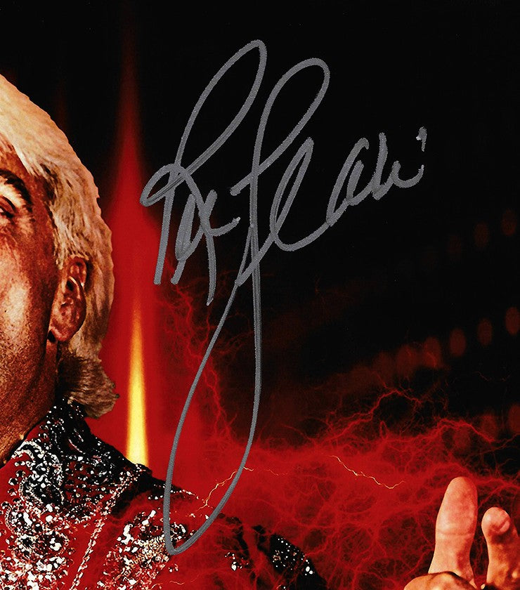 Ric Flair Signed 11x14 Photo JSA