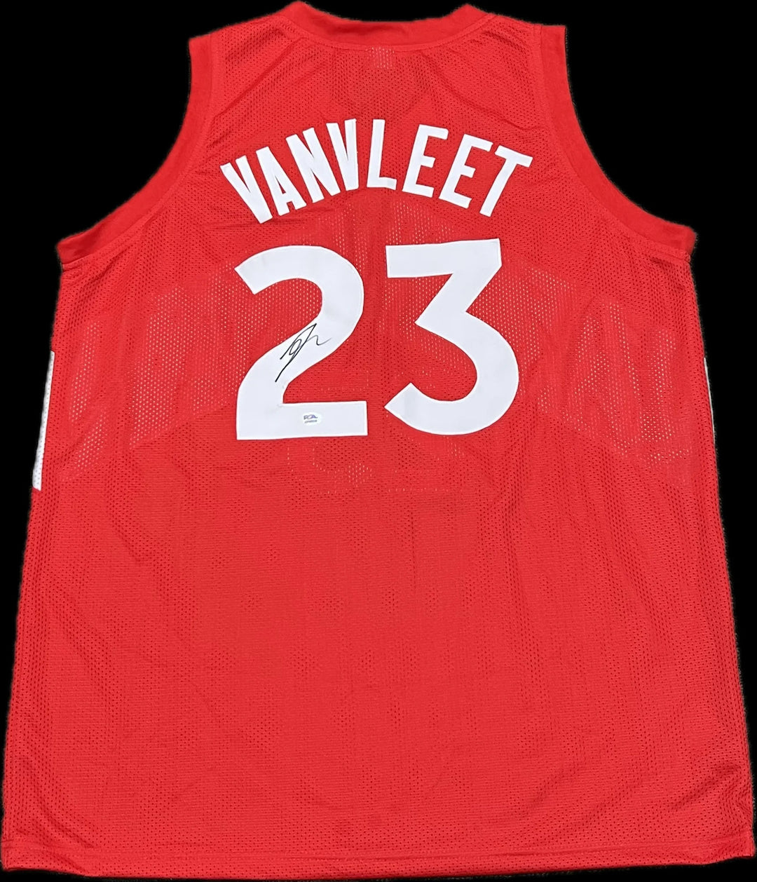 Fred VanVleet Signed Jersey PSA Toronto Raptors Autographed