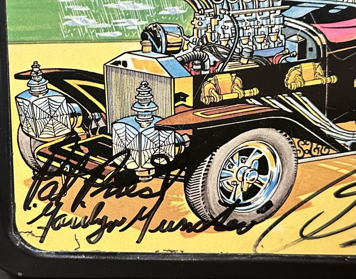 The Munsters Signed Kayro 1965 Lunchbox Pat Priest Butch Patrick Barris Auto Psa