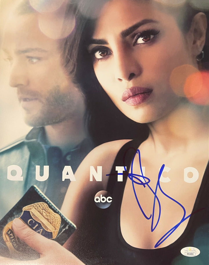 Priyanka Chopra signed ABC Quantico CIA 11x14 Photo- JSA #NN14692 -Alex Parrish