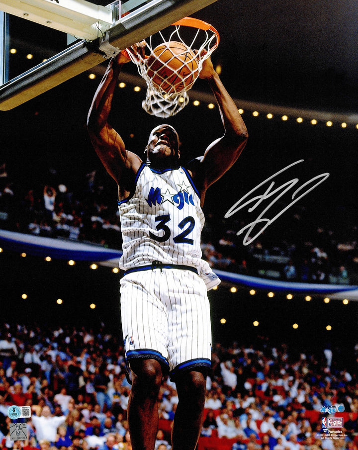 Shaquille Shaq O'Neal Signed 16x20 Photo Orlando Magic Fanatics Holo