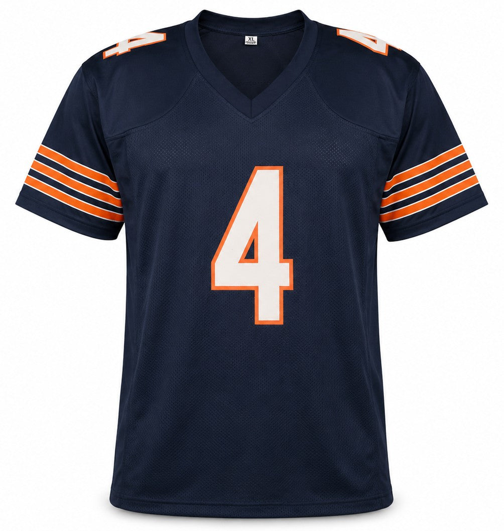 Chicago Bears D'Andre Swift Signed Blue Jersey Beckett BAS Witness
