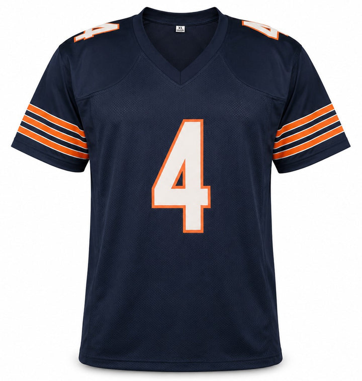 Chicago Bears D'Andre Swift Signed Blue Jersey Beckett BAS Witness