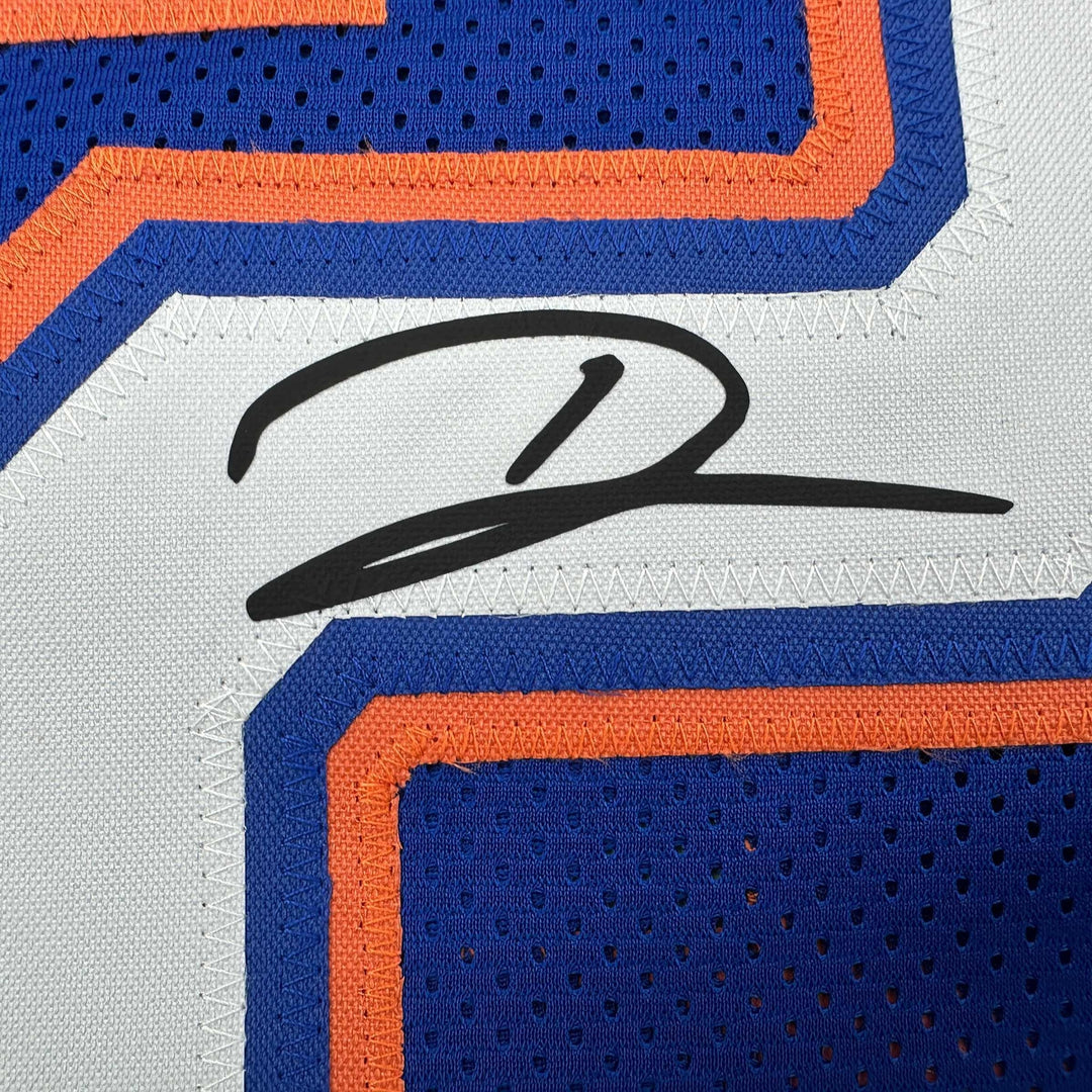 Facsimile Autographed D.J. DJ Lagway Florida Blue Reprint Jersey Size Men's XL