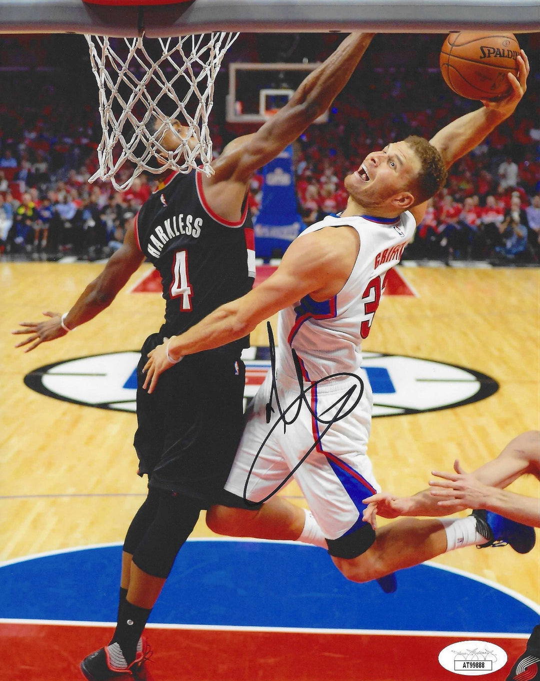 BLAKE GRIFFIN SIGNED AUTOGRAPH LOS ANGELES CLIPPERS BASKETBALL 8X10 PHOTO JSA