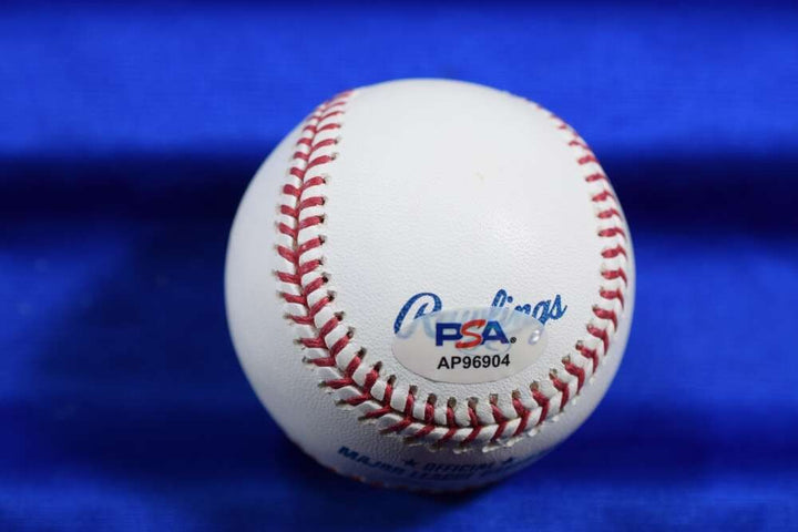 Miguel Tejada PSA DNA Autograph Major League OML Signed Baseball
