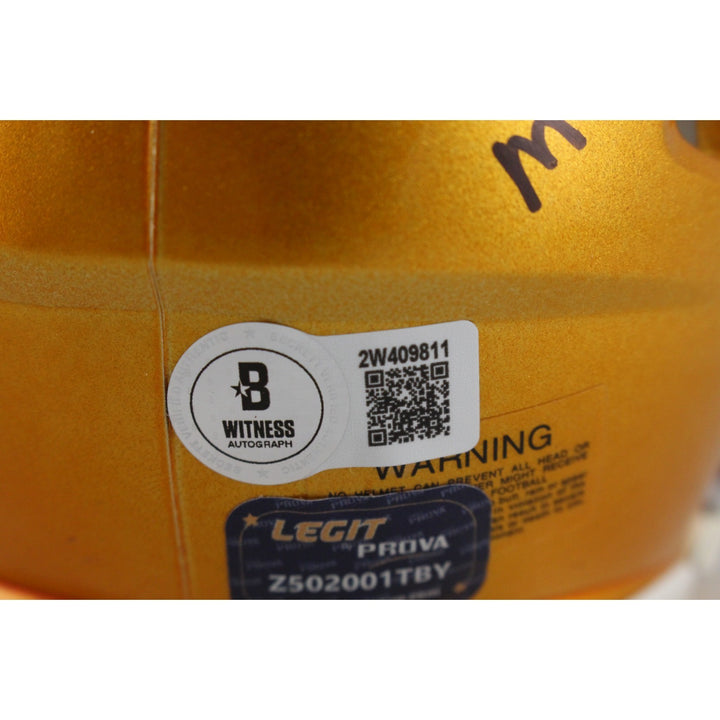 Joe Theismann Signed Washington Football Team Flash Mini Insc. Beckett 49754