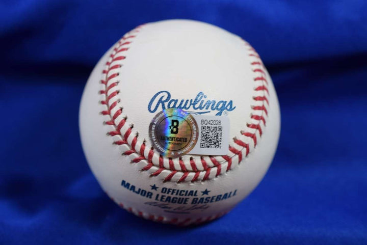 Ron Santo Beckett BAS Autograph Major League Signed Baseball 69 Cubs