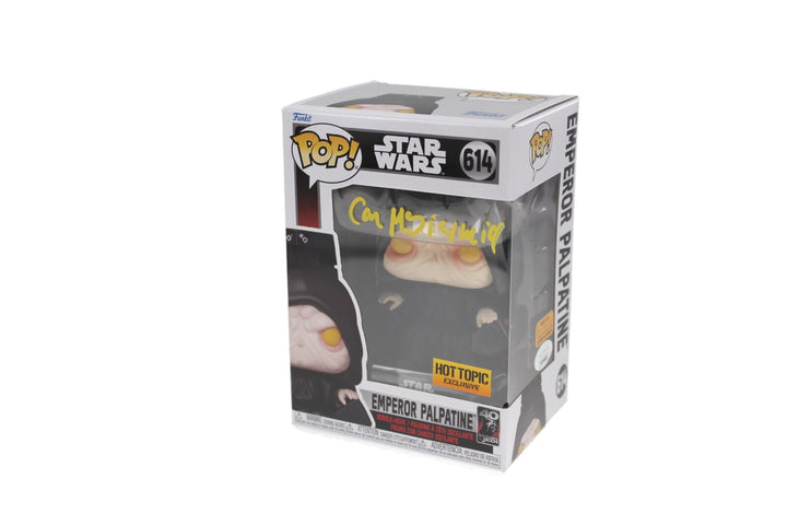 Ian McDiarmid Signed Funko Pop Star Wars Emperor Palpatine 614 JSA COA Autograph