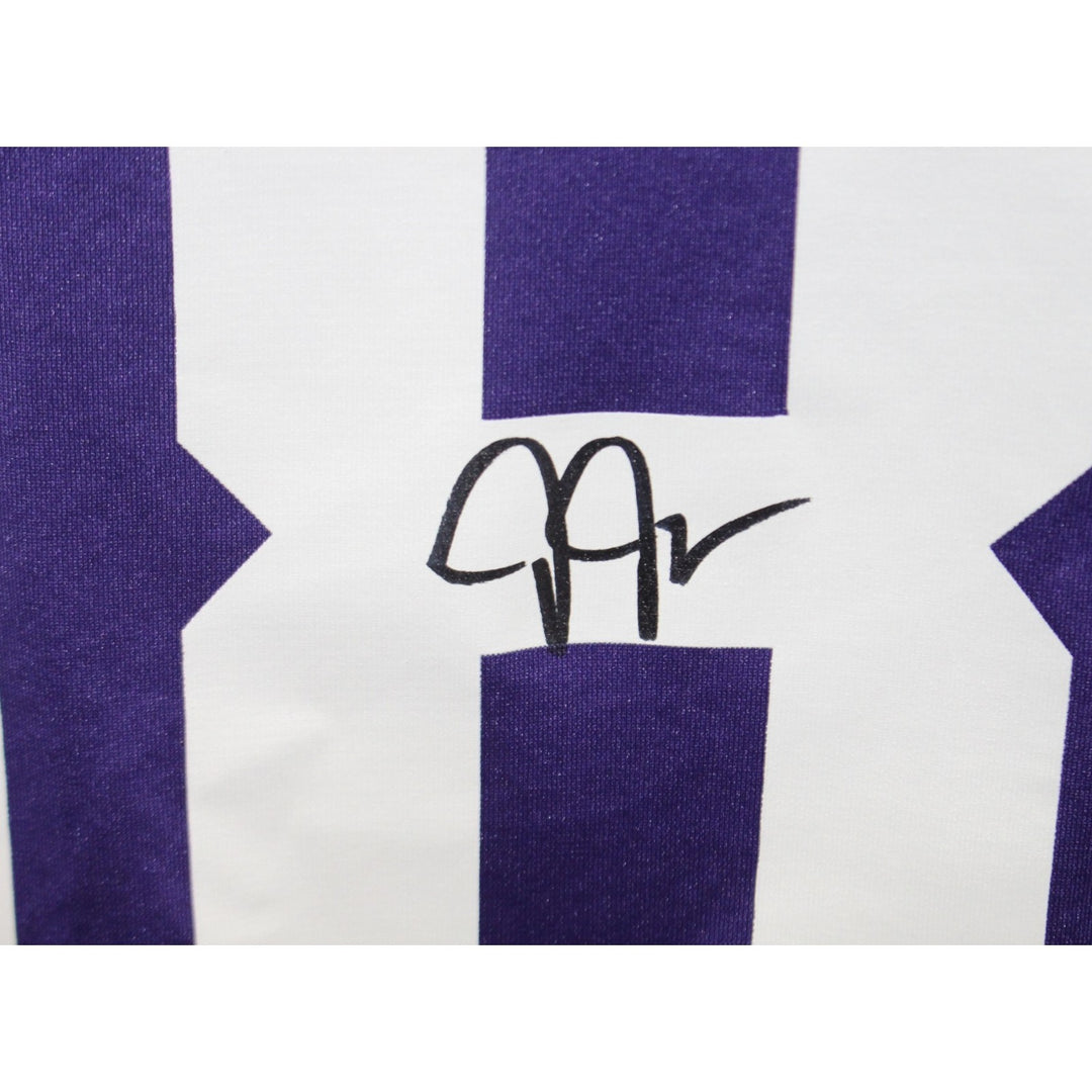 Justin Jefferson Signed Minnesota Vikings Nike Purple XL Jersey Beckett W 56178