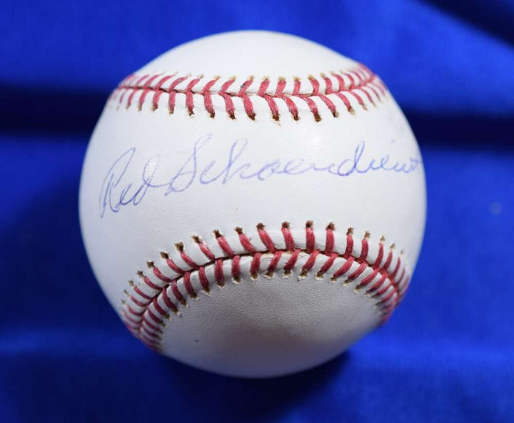 Red Schoendienst PSA DNA Autograph Major League OML Signed Baseball