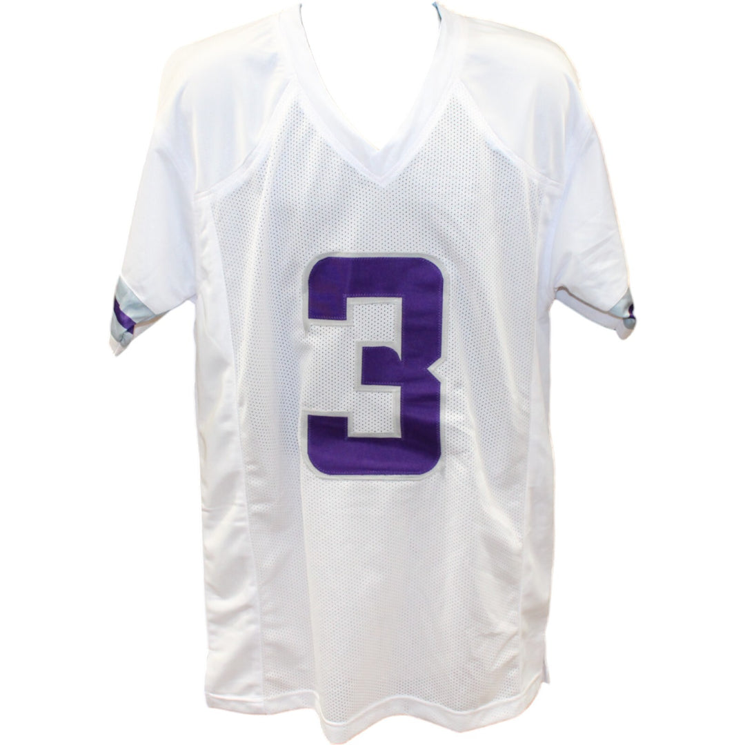 Jordan Addison Autographed Pro Style 24 Alt White XL Jersey Beckett 47361