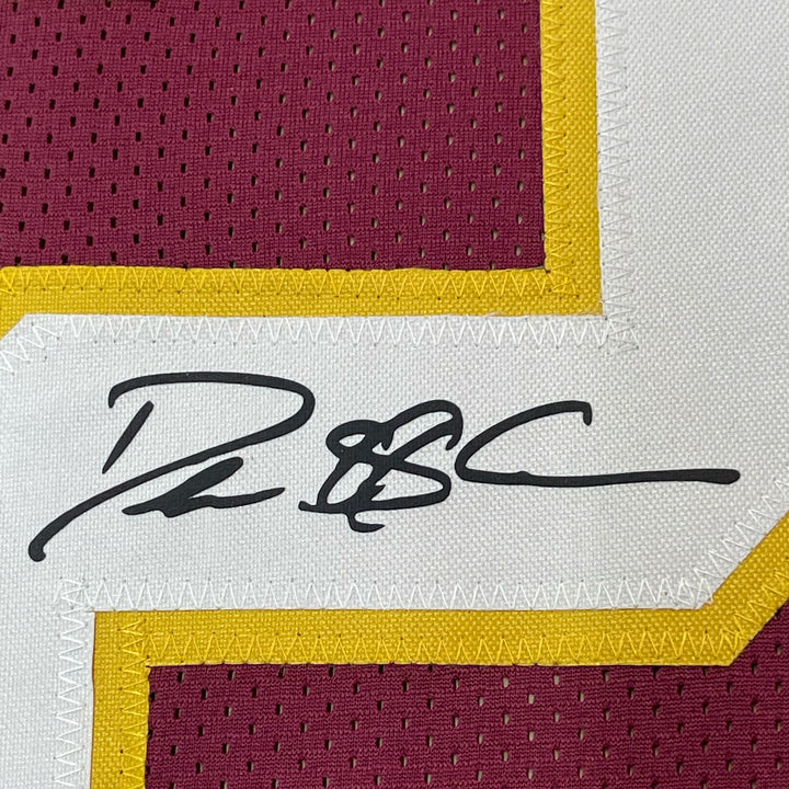 Framed Facsimile Autographed Deion Sanders 33x42 Reprint Laser Auto Jersey