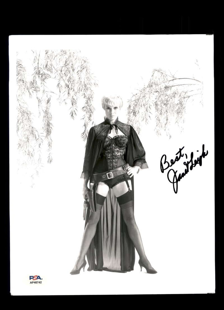 Janet Leigh PSA DNA Coa Signed 8x10 Photo Autograph
