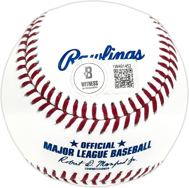 Jung Hoo Lee Signed Official MLB Baseball Giants Signed In Korean Beckett Wit