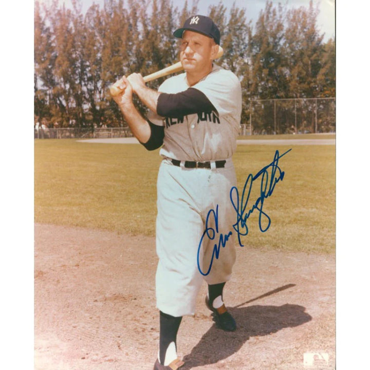 Enos Slaughter Autographed 8x10 Photo