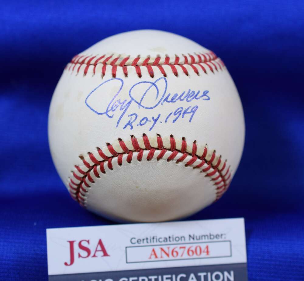 Roy Sievers ROY 1949 JSA Coa Autograph National League ONL Signed Baseball