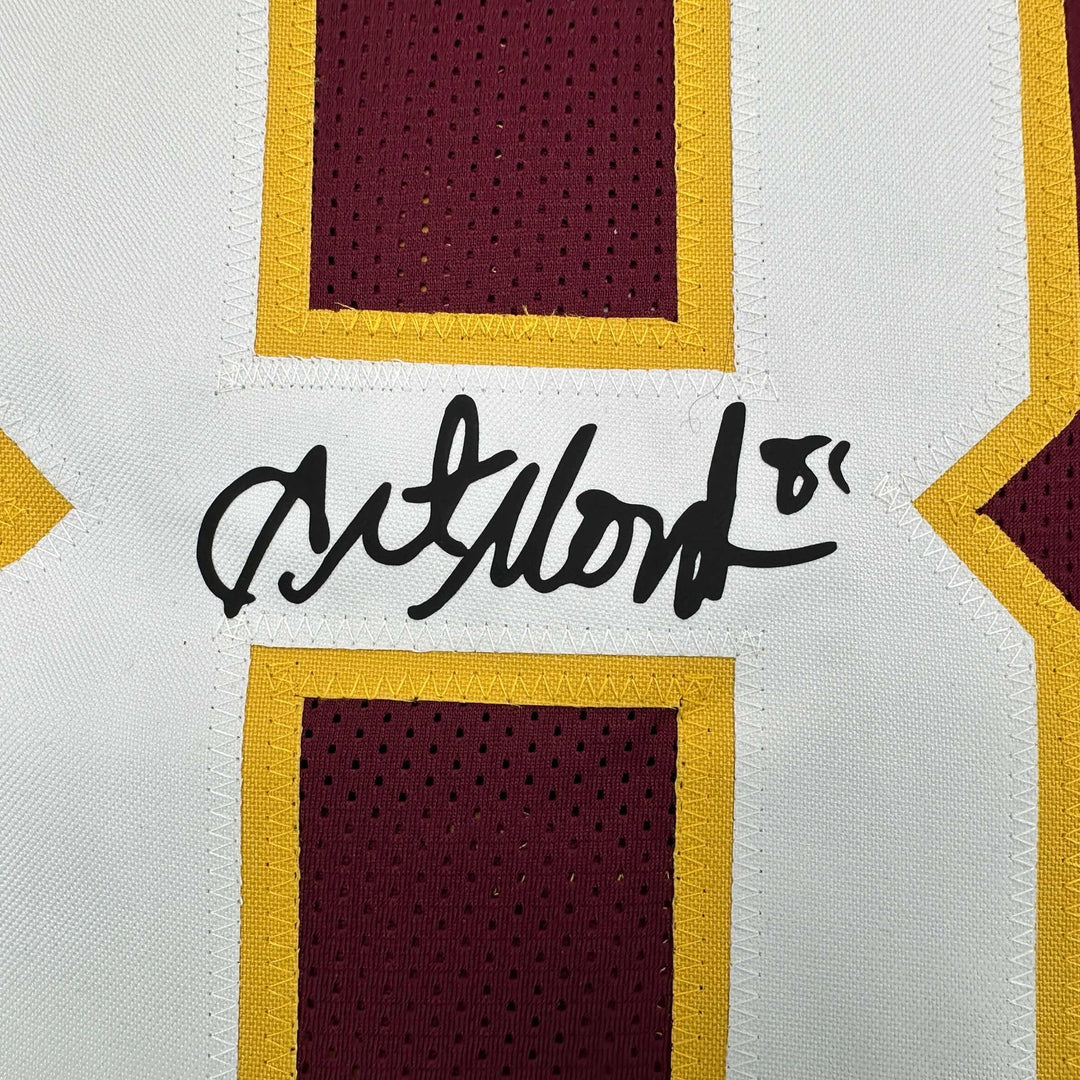 Facsimile Autographed Art Monk Washington Red Reprint Jersey Size Men's XL