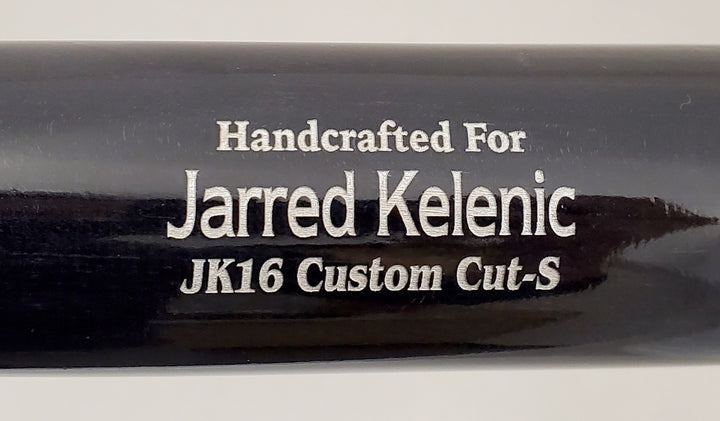 Jarred Kelenic Signed Black Marucci Game Model Bat Atlanta Braves Beckett BAS