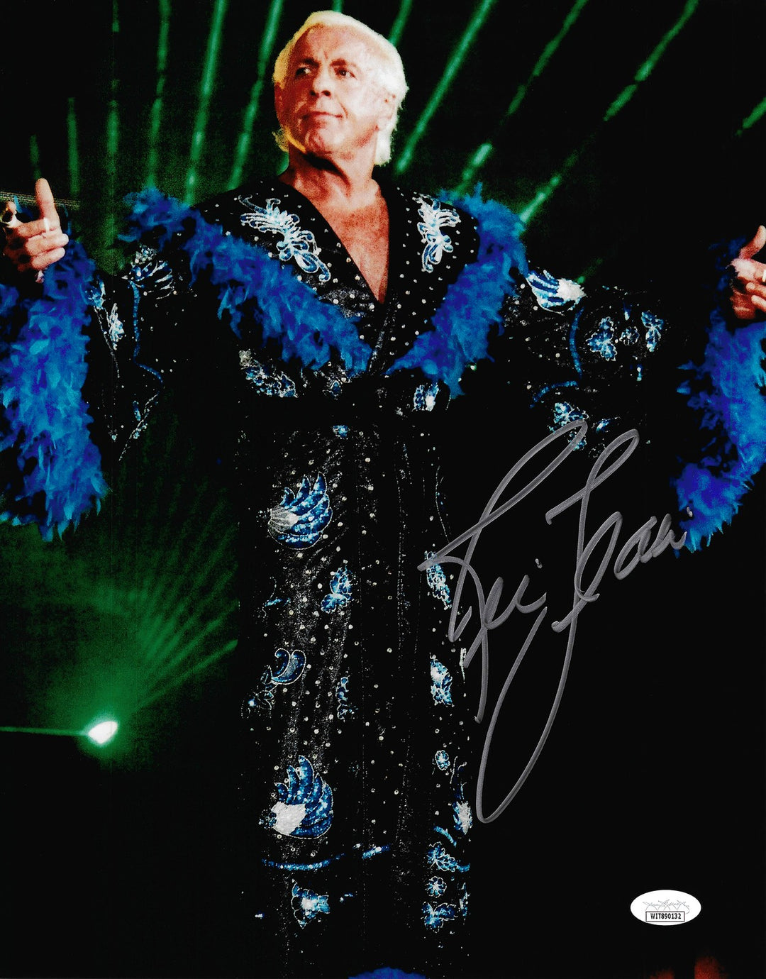Ric Flair Signed 11x14 Photo JSA