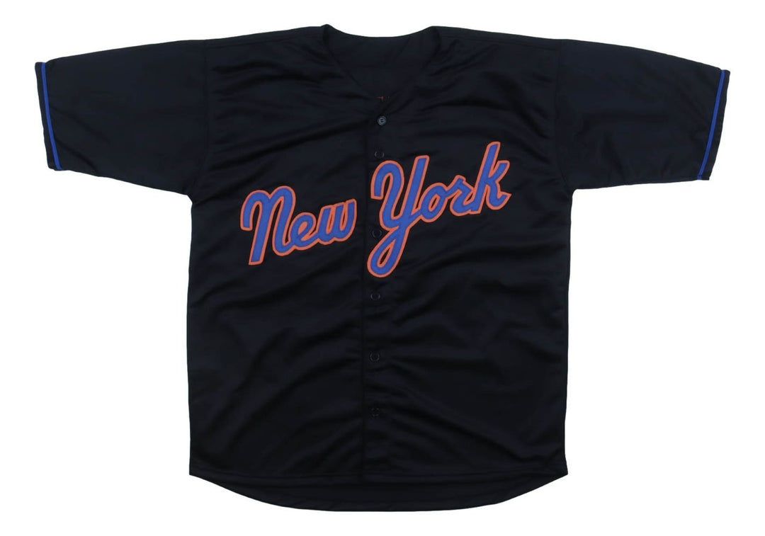 Luis Robert New York Signed Black Baseball Jersey BAS