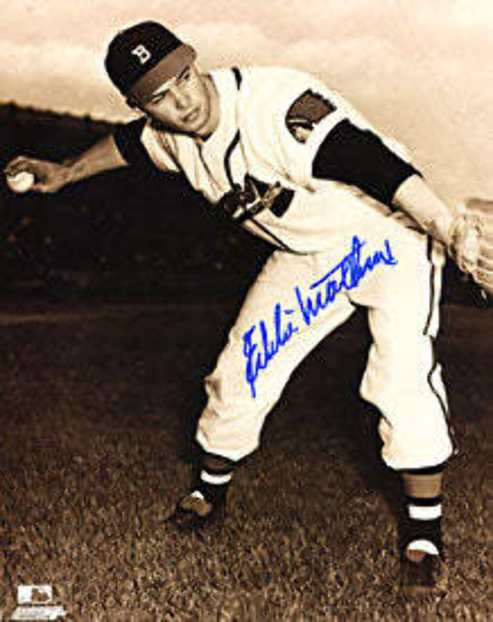 Eddie Mathews Autographed 8x10 Baseball Photo