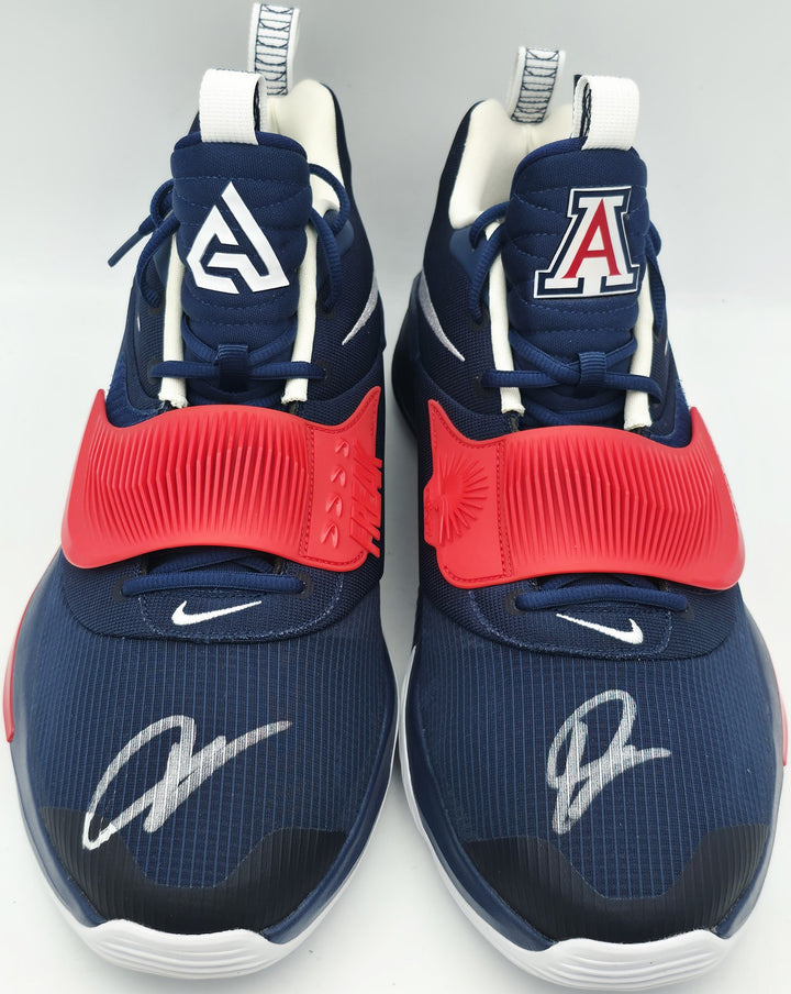 Giannis Auto 2021 PE Promo Arizona Nike Zoom Freak 3 Game Shoes Size 17 Beckett