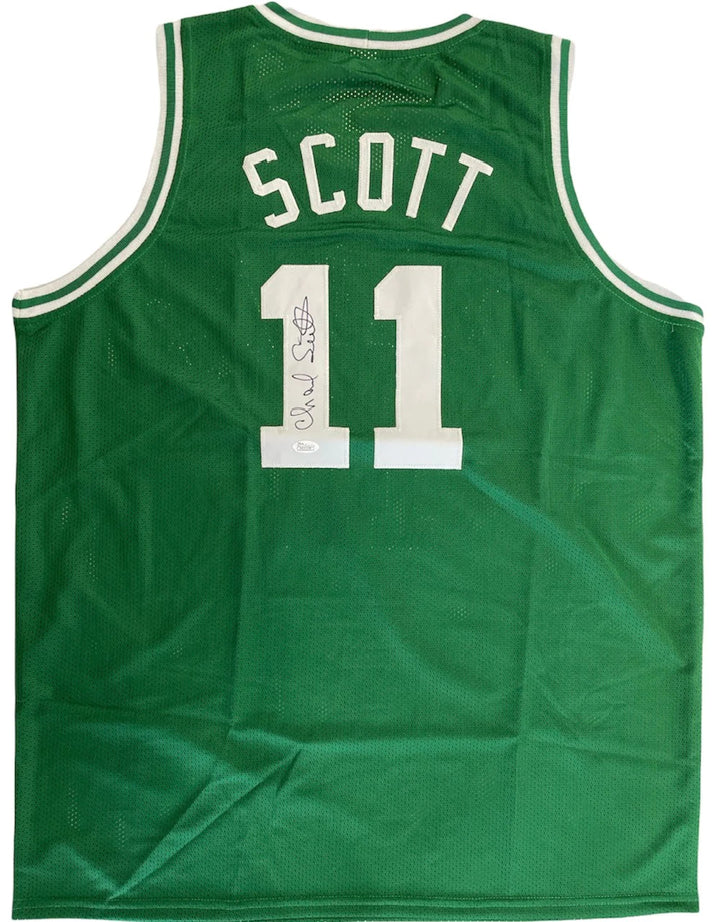 Charlie Scott Autographed Boston Celtics Green Custom Jersey (JSA)