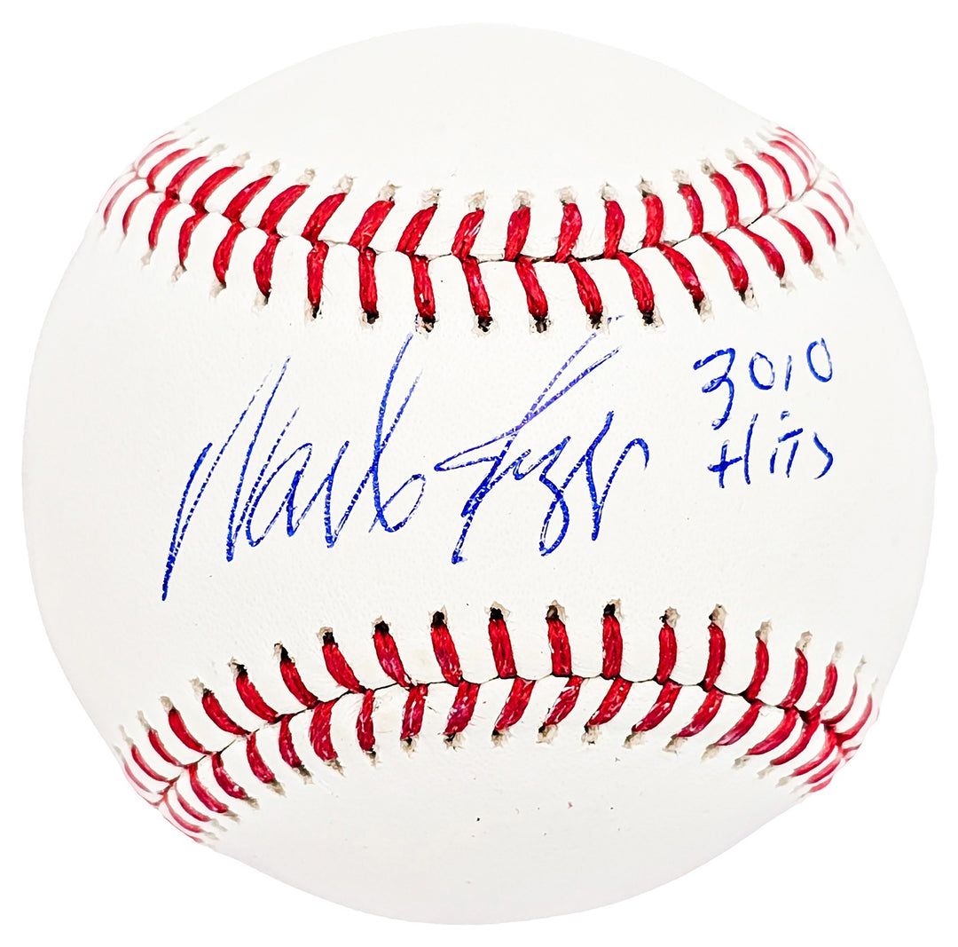 Wade Boggs Signed Official MLB Baseball Red Sox "3010 Hits" Beckett Witness