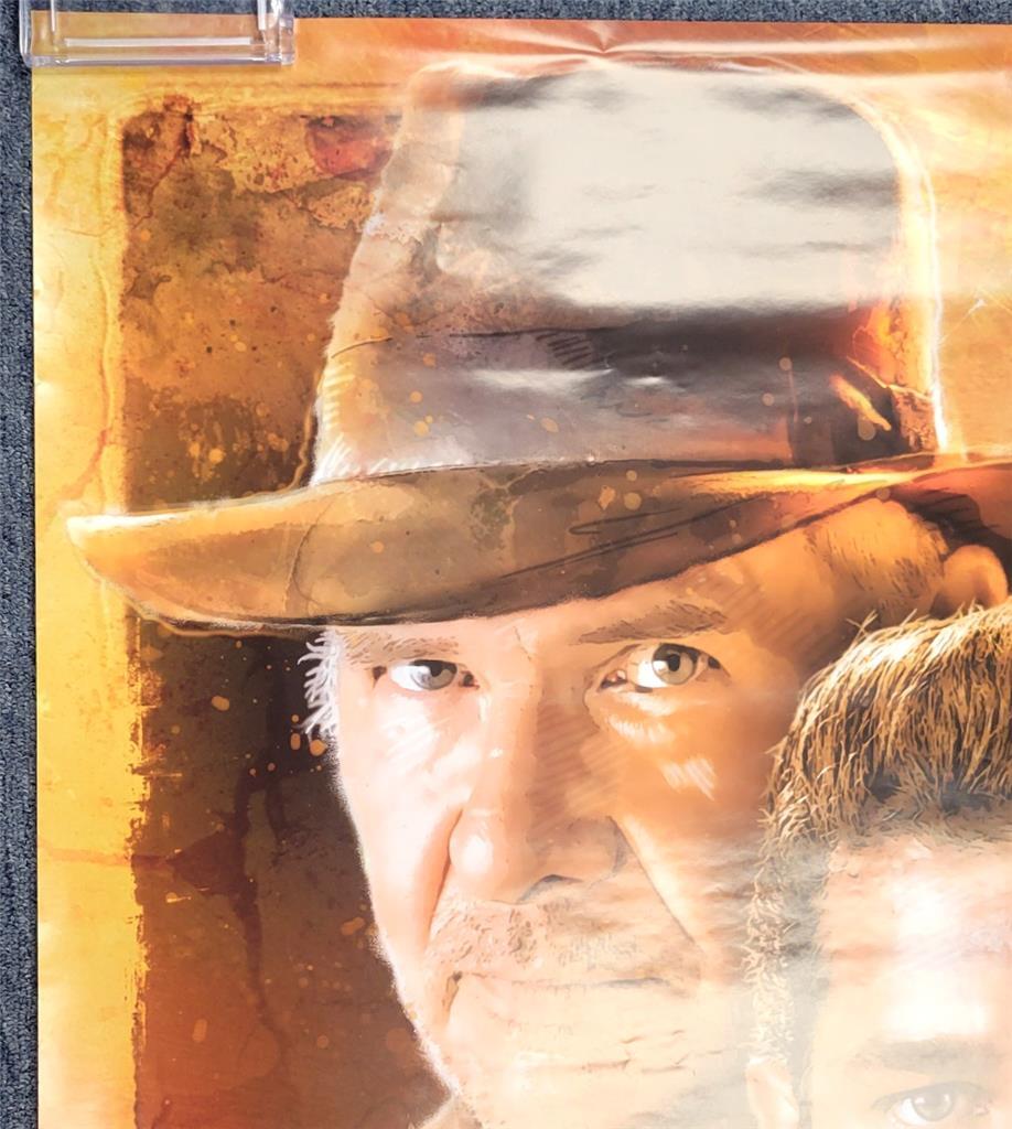 Shia LaBeouf signed Indiana Jones Crystal Skull 27x40 poster autograph ~ BAS