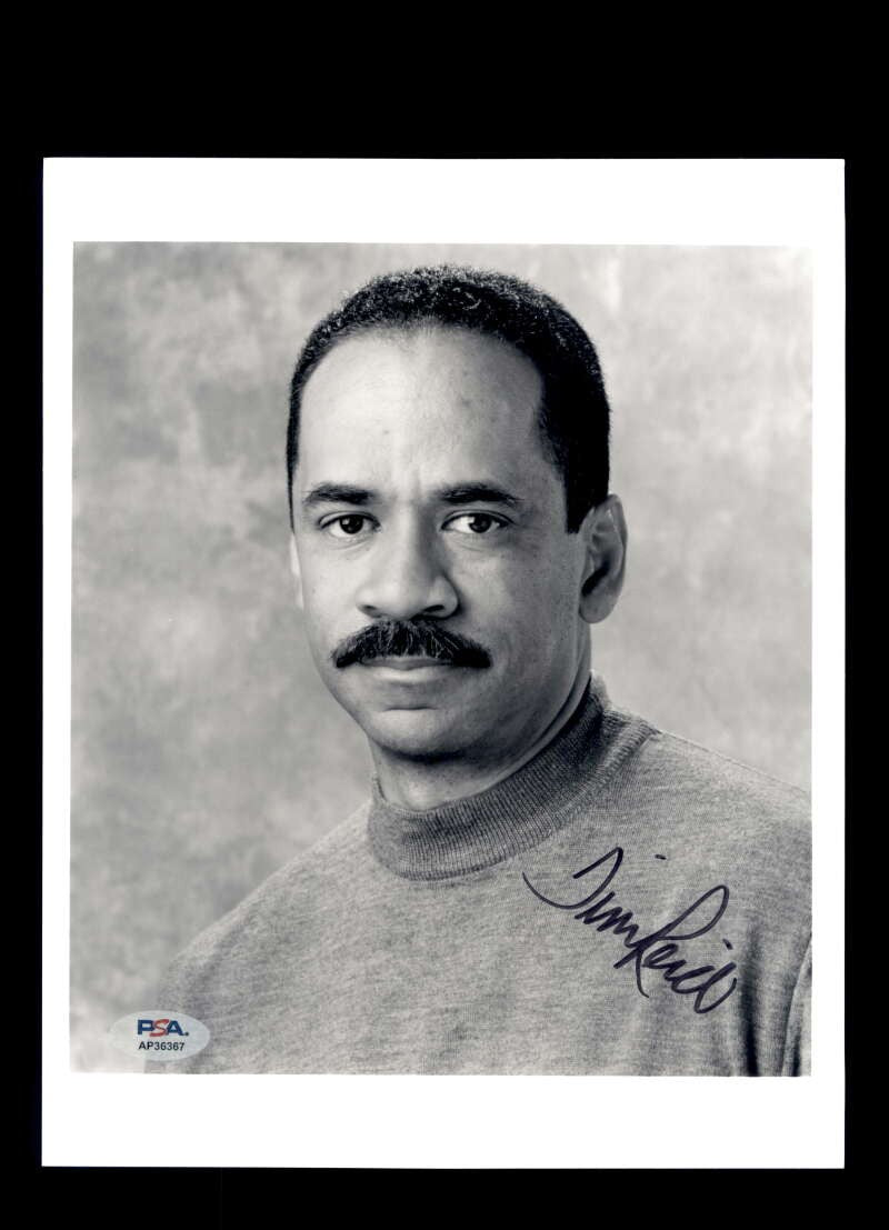 Tim Reid PSA DNA Coa Signed 8x10 Photo Autographed WKRP