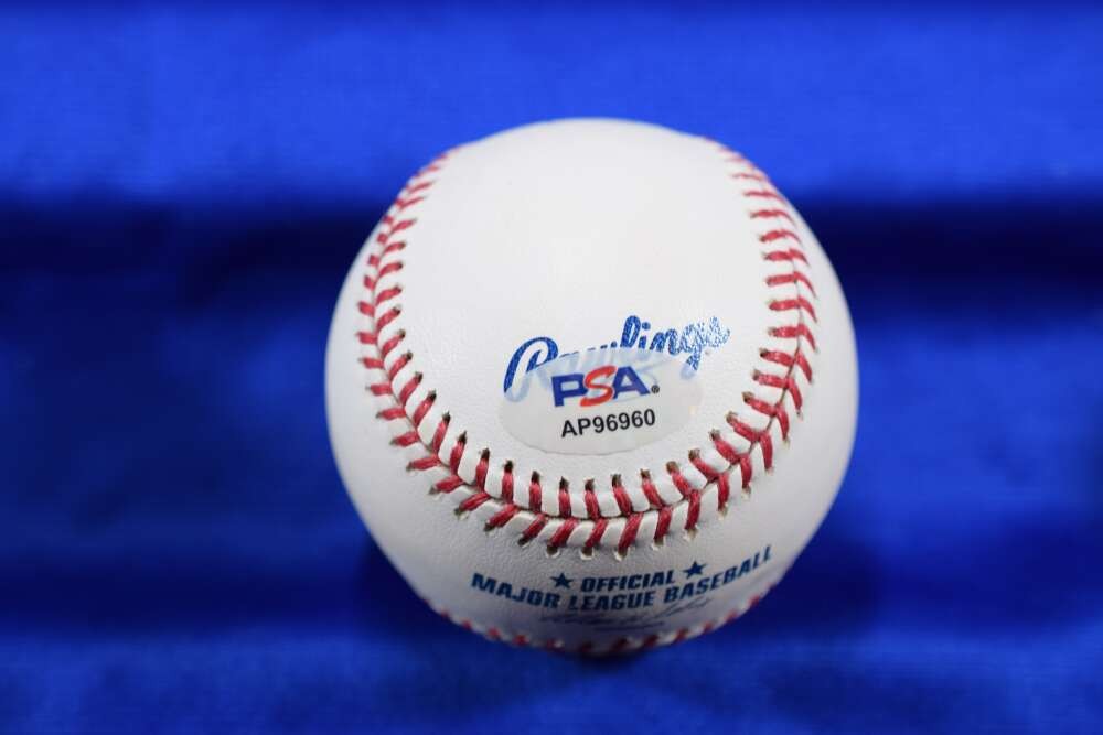 Ernie Harwell PSA DNA Autographed Major League OML Signed Baseball Tigers
