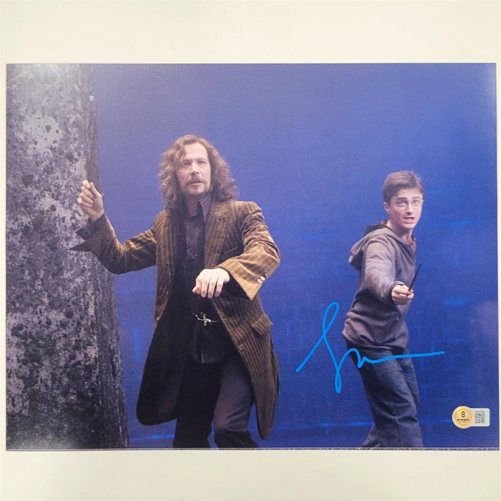 Gary Oldman signed Harry Potter 11x14 photo Sirius Black autograph ~ Beckett BAS
