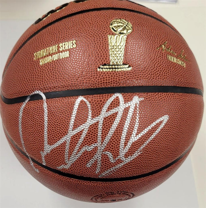 Dennis Rodman signed Wilson Trophy Series NBA Basketball autograph ~ Beckett BAS