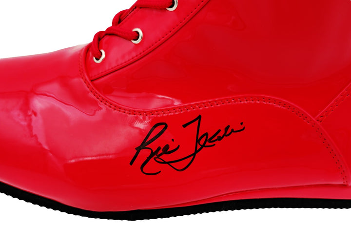 Ric Flair Autographed Signed Red Left Footed Boot WWE JSA
