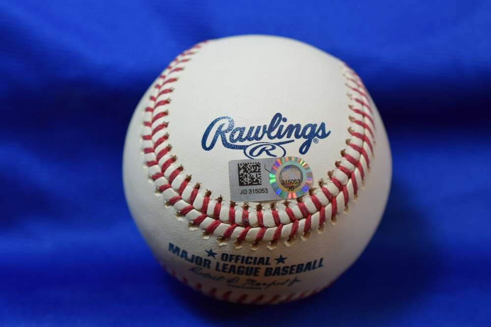 Brett Gardner MLB Authentic COA Autograph Major League Signed OML Baseball 14