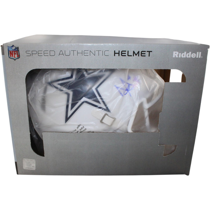 Dak Prescott Autographed Dallas Cowboys Authentic Alt 22 Helmet Beckett 56316