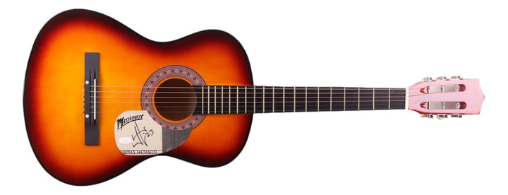 James Hetfield Metallica Signed 38" Sunburst Acoustic Guitar JSA Hologram