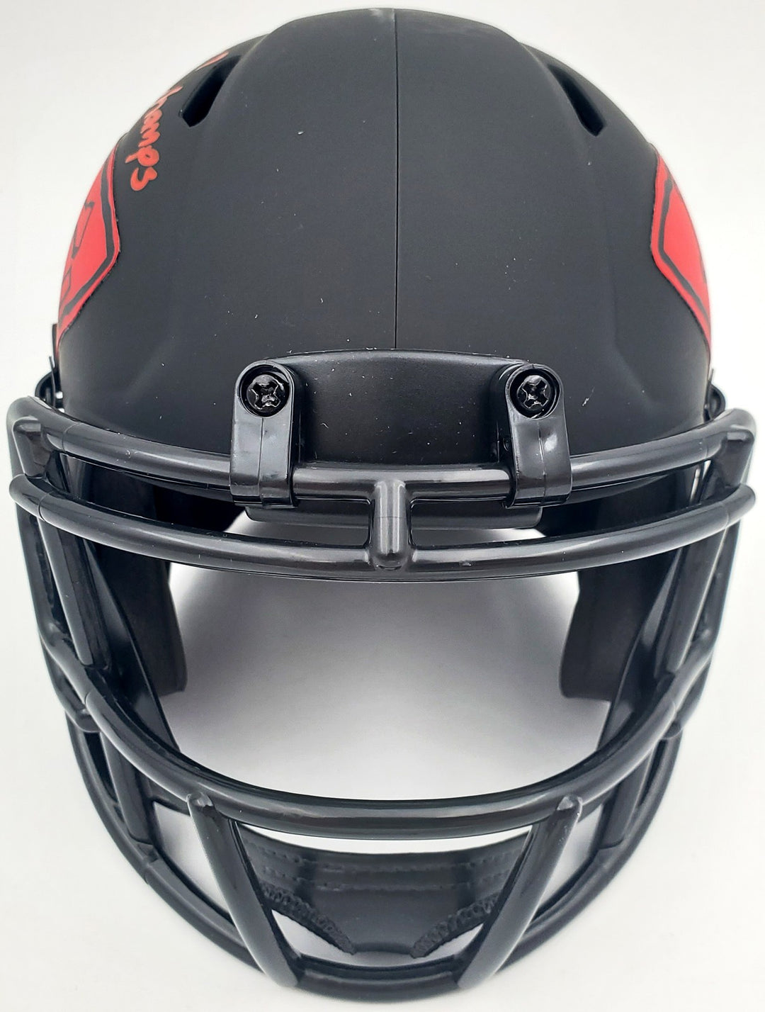 Mecole Hardman Signed Kansas City Chiefs Eclipse Black Speed Mini Helmet Beckett