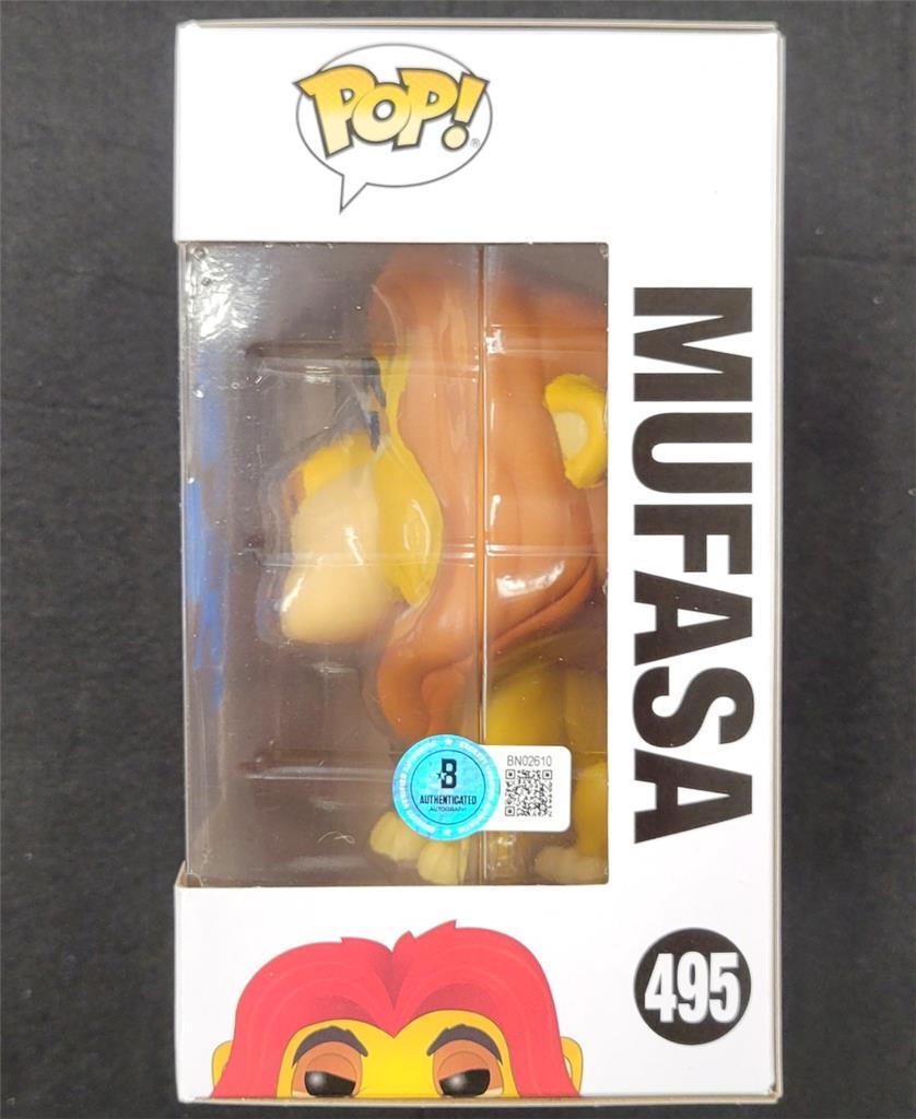 Director Rob Minkoff signed Lion King Mufasa Funko Pop! autograph A~ Beckett BAS