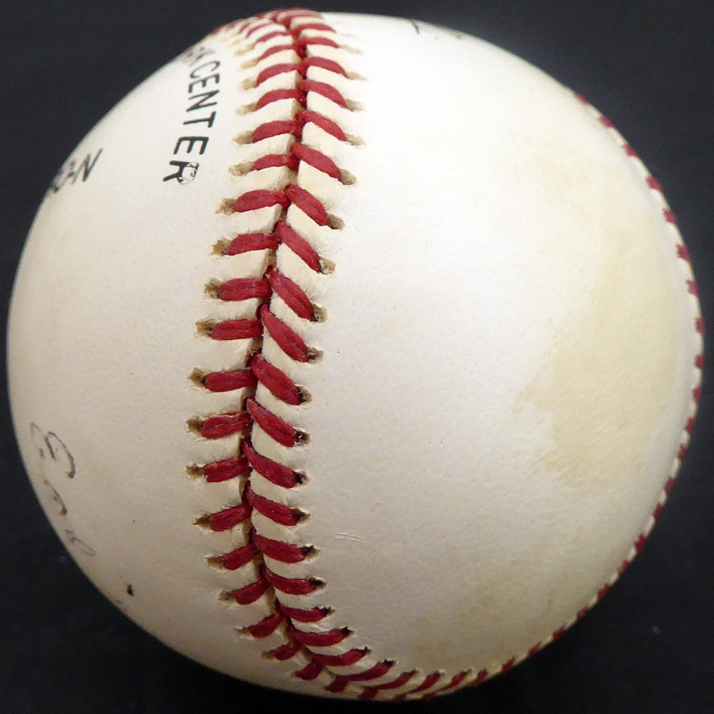Earl McMillan Autographed Signed Official NL Baseball Negro Leagues Beckett BAS