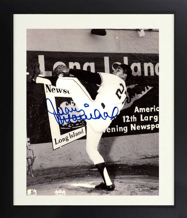 Juan Marichal signed San Francisco Giants MLB 8x10 Photo Framed - COA HOF/Dandy