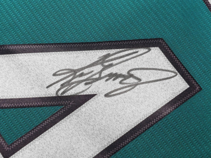 Seattle Mariners Ken Griffey Jr. Signed Teal Nike Jersey Size M Beckett Wit